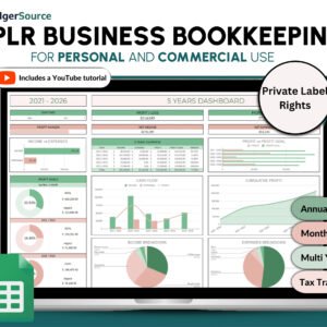 Plr business bookkeeping