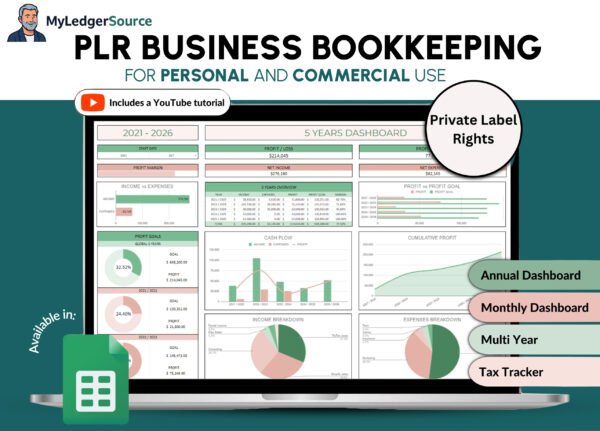 Plr business bookkeeping
